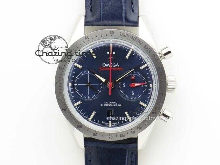 1223 Planet Ocean Master Chronometer Chrono SS OM 1:1 Best Edition Gray Dial On SS Bracelet A Reliable 8180